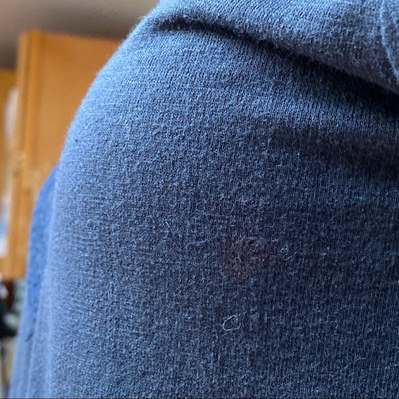 Anthropologie Navy Long Sleeve Saturday Sunday Embroidered Dress Size XS - Picture 6 of 8